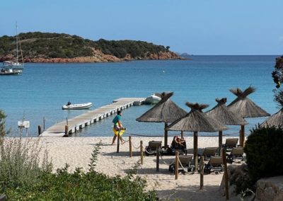 Ponton d'accès à la plage